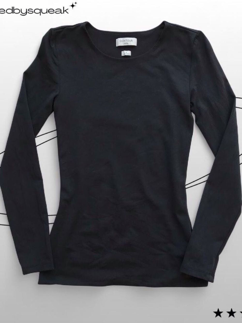 Aritzia Contour Original Splendid Crew Longsleeve Top Small